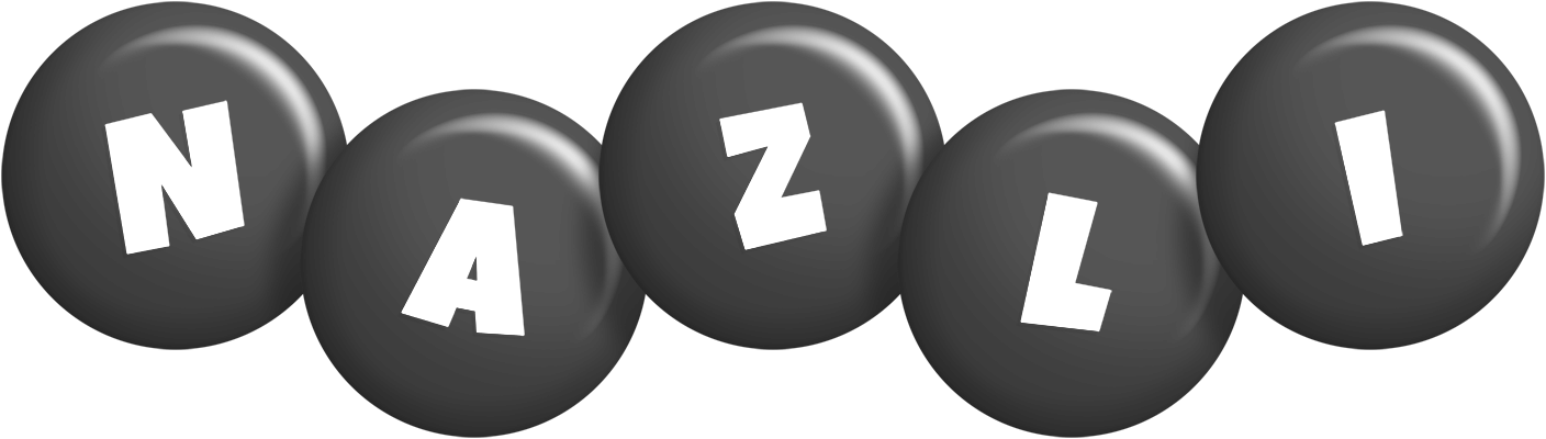 Nazli candy-black logo