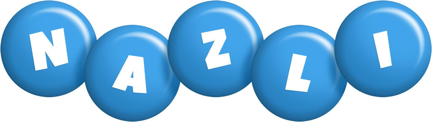 Nazli candy-blue logo