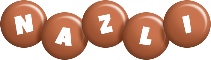 Nazli candy-brown logo