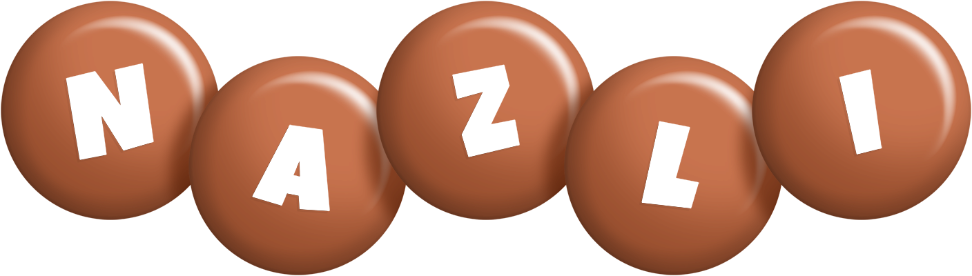 Nazli candy-brown logo