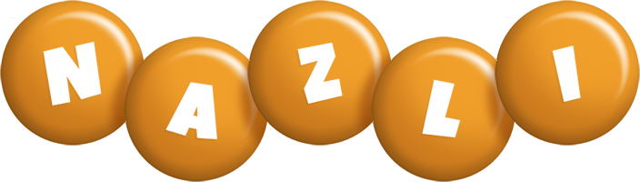 Nazli candy-orange logo