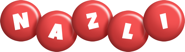 Nazli candy-red logo