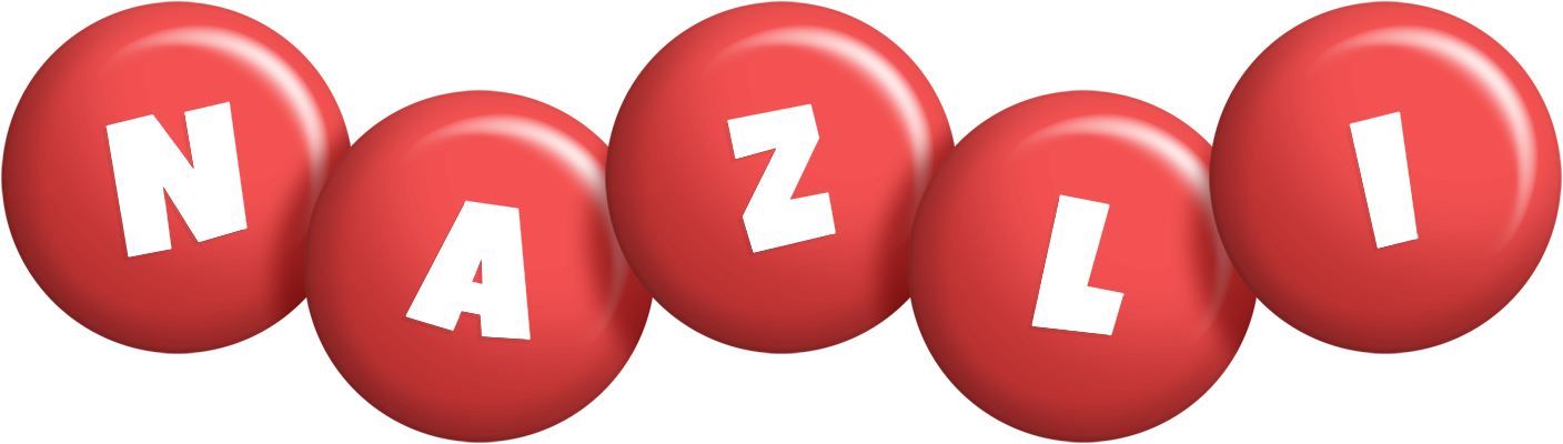 Nazli candy-red logo