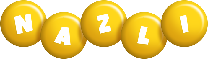 Nazli candy-yellow logo