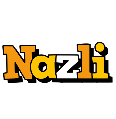 Nazli cartoon logo