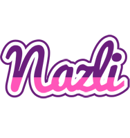 Nazli cheerful logo