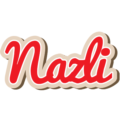 Nazli chocolate logo