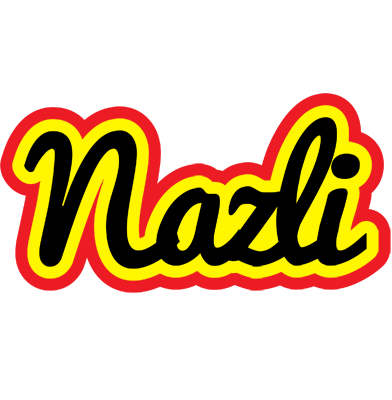 Nazli flaming logo