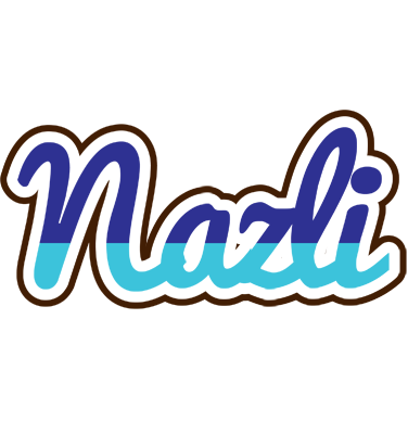 Nazli raining logo