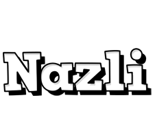 Nazli snowing logo