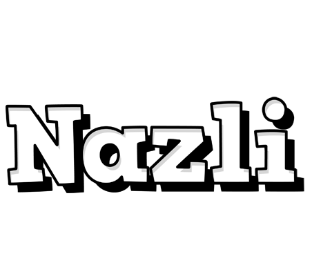 Nazli snowing logo