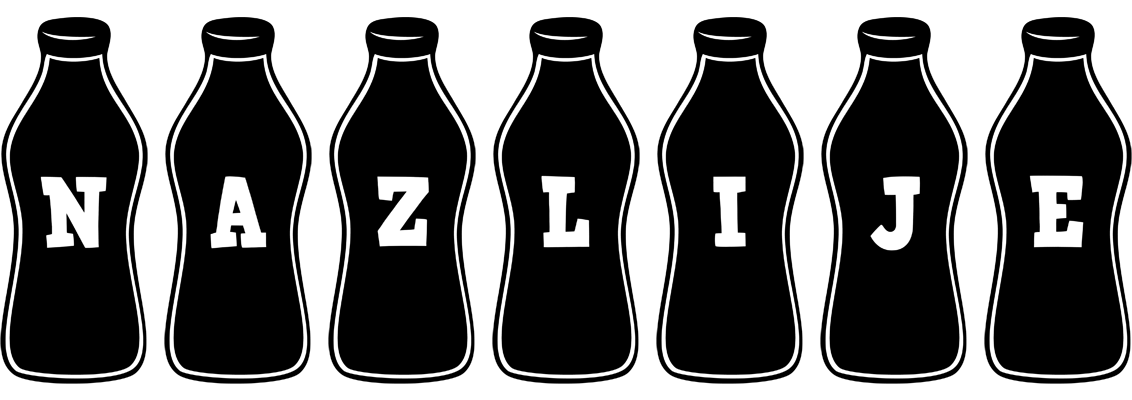 Nazlije bottle logo