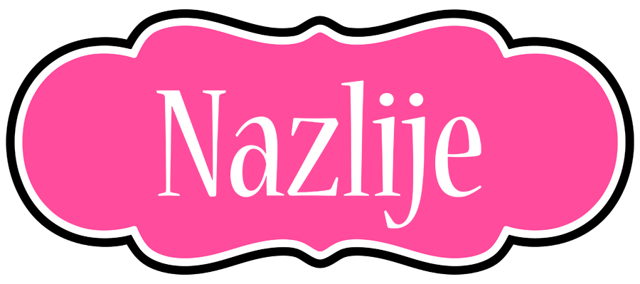 Nazlije invitation logo