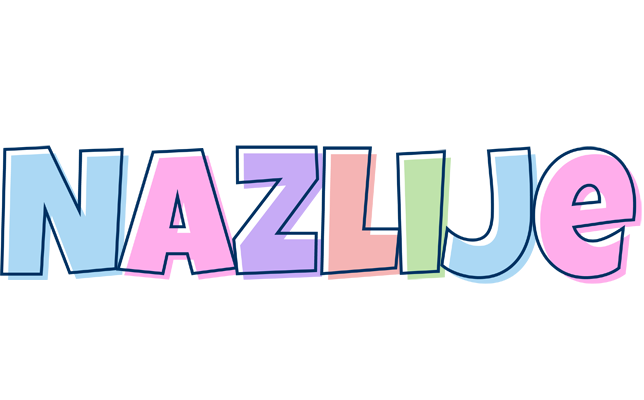 Nazlije pastel logo