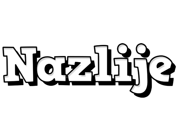 Nazlije snowing logo