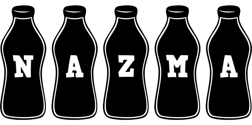Nazma bottle logo