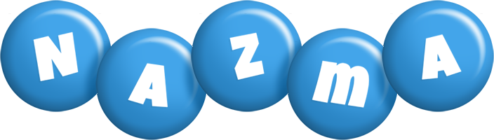 Nazma candy-blue logo