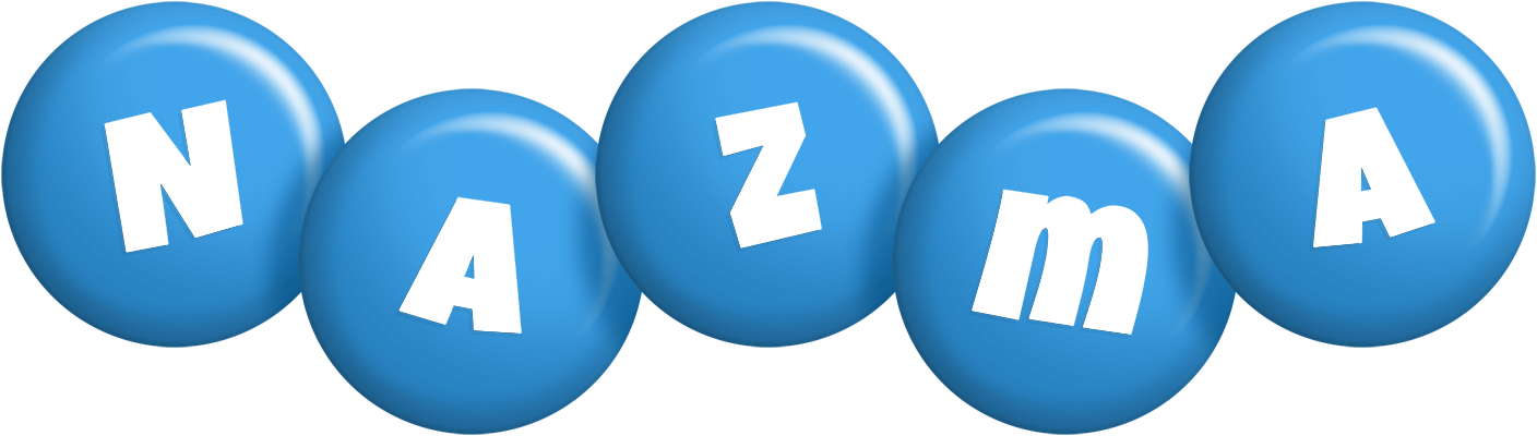 Nazma candy-blue logo