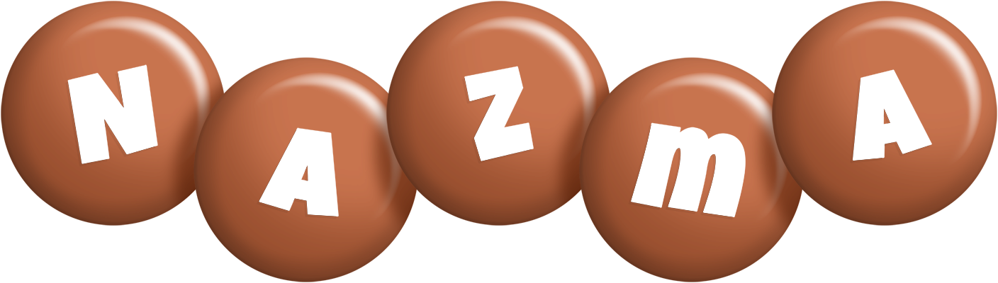 Nazma candy-brown logo
