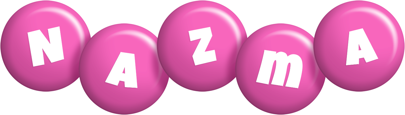 Nazma candy-pink logo