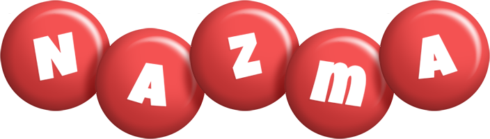 Nazma candy-red logo