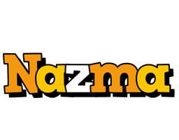 Nazma cartoon logo