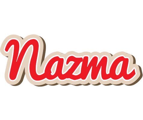 Nazma chocolate logo