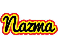 Nazma flaming logo