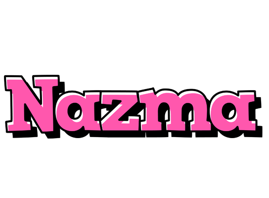 Nazma girlish logo