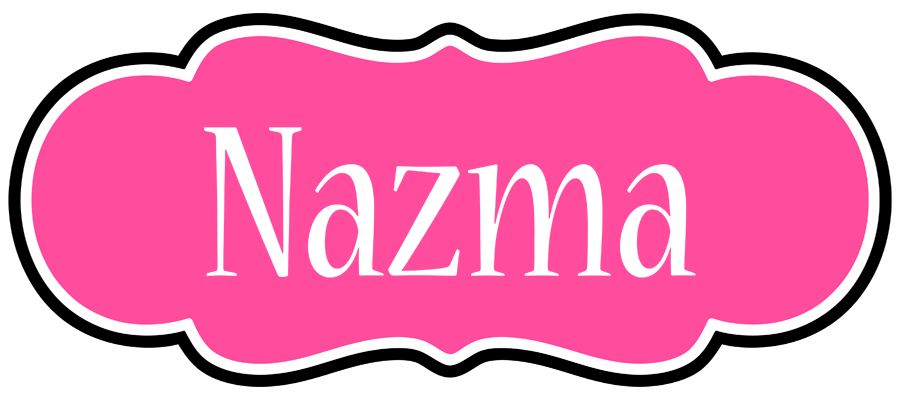 Nazma invitation logo