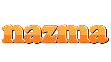 Nazma orange logo