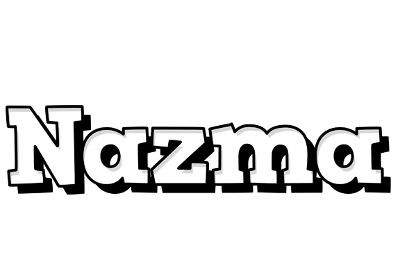 Nazma snowing logo
