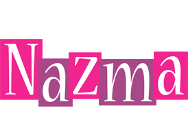 Nazma whine logo