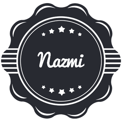 Nazmi badge logo