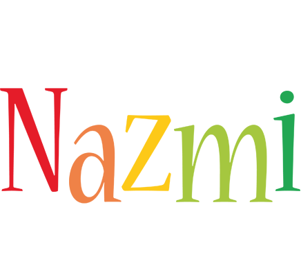 Nazmi birthday logo