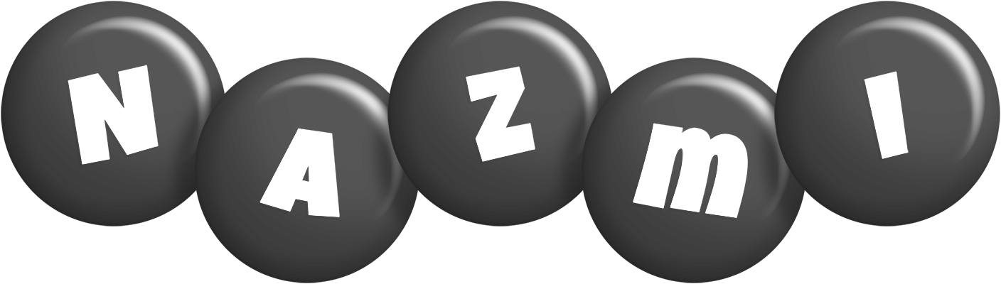 Nazmi candy-black logo