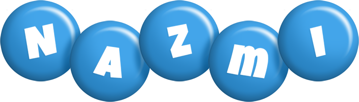 Nazmi candy-blue logo