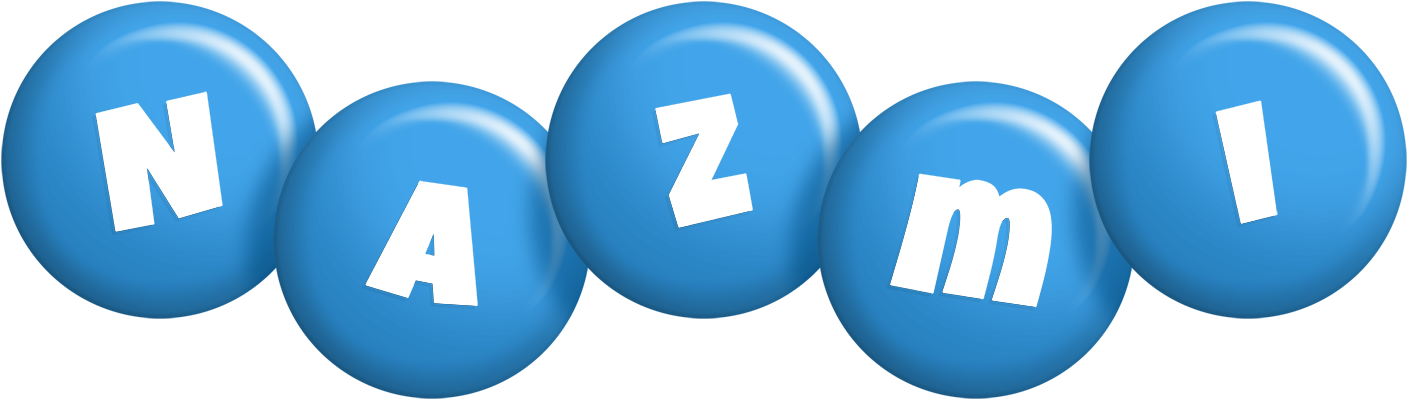 Nazmi candy-blue logo