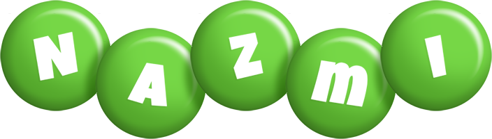 Nazmi candy-green logo