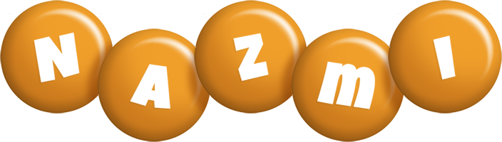 Nazmi candy-orange logo