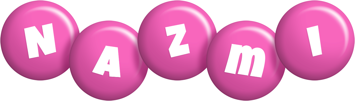 Nazmi candy-pink logo