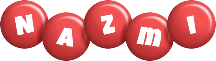 Nazmi candy-red logo