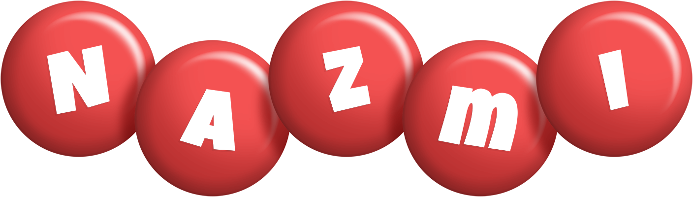 Nazmi candy-red logo