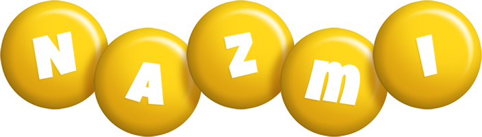 Nazmi candy-yellow logo