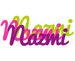 Nazmi flowers logo