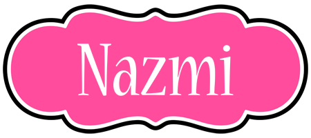 Nazmi invitation logo