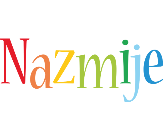 Nazmije birthday logo