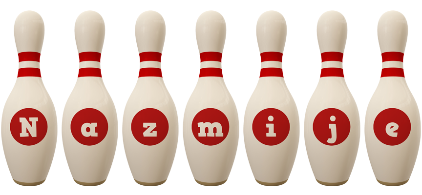 Nazmije bowling-pin logo