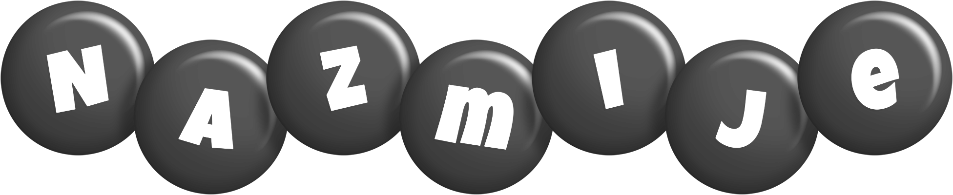 Nazmije candy-black logo