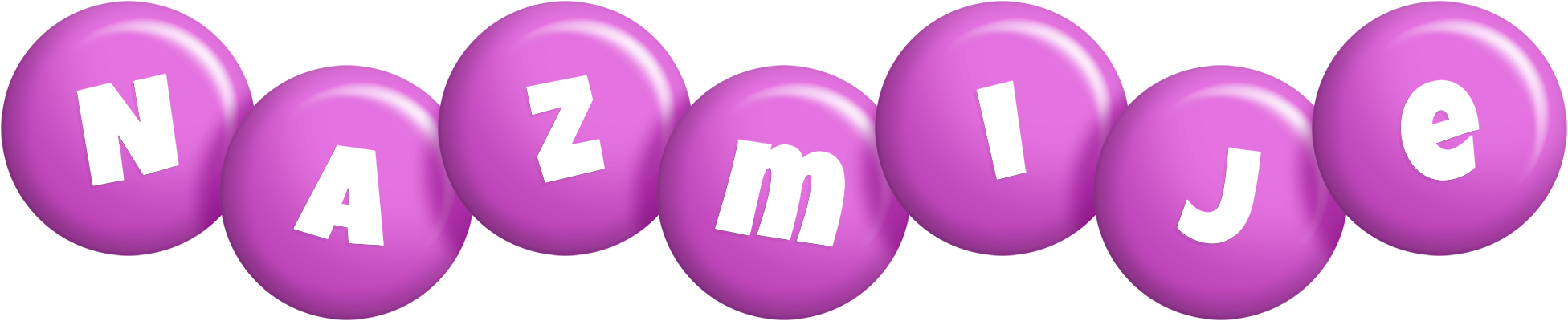 Nazmije candy-purple logo